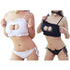 Sexy Cat Hollow Keyhole Bras Briefs Lingerie Underwear Sets - ROUTINE FASHION